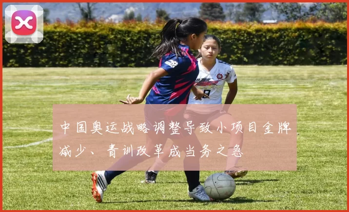 中国奥运战略调整导致小项目金牌减少、青训改革成当务之急